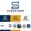 Stockyard Quilts Logo Concept youask- Stockyard Quilts logo concept with S-shaped quilt, gate, and stitch elements. -image
